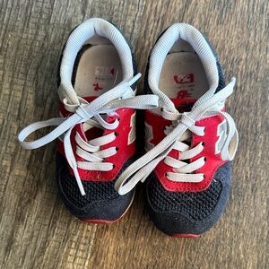 New Balance Kids Sneakers in Red and Blue